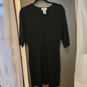 MIX It half sleeve Black Dress size 10